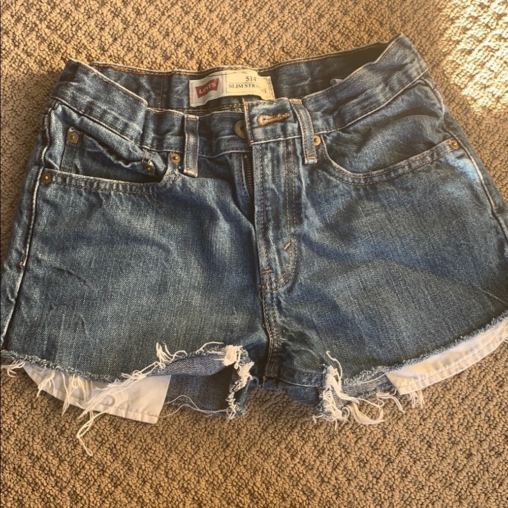 Levi denim shorts